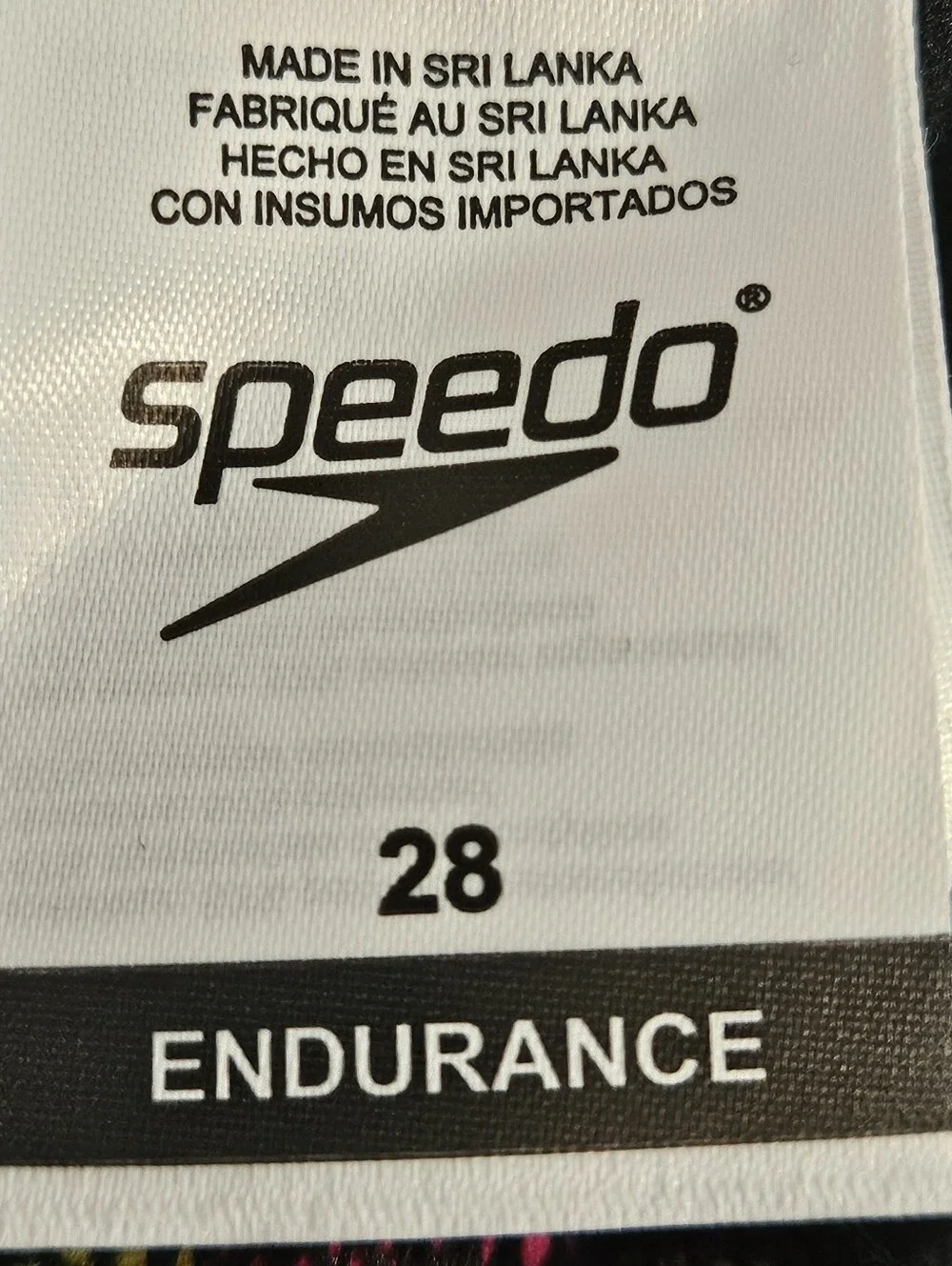 Speedo Endurance Size 28 Heartistic Flare Pink Boys Mens Swim Trunks with Elasti